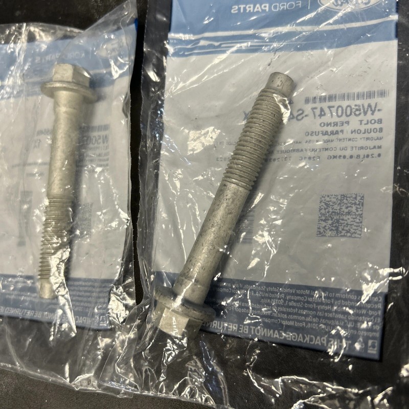 Ford 2 packs of Ford factory original hardware bolt W500747-S439