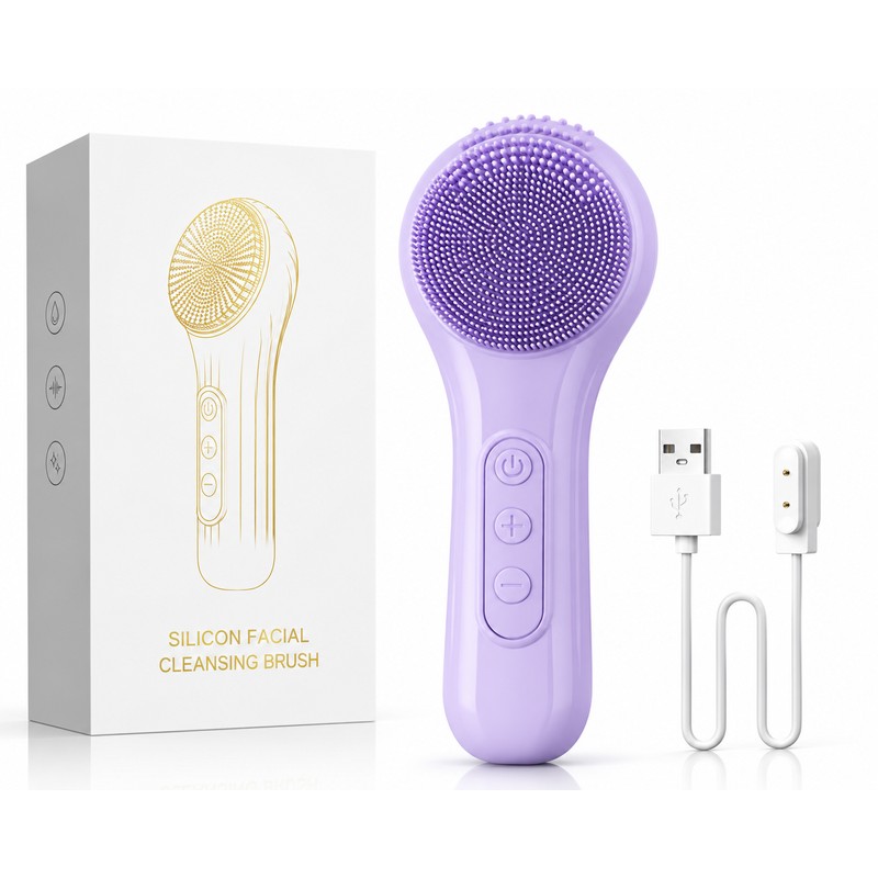 Sonic Facial Cleansing Brush for Daily Face Washing – Rechargeable