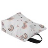 Baby Cloth Diaper Bag Waterproof DoubleLayer Pocket Fashionable Baby Outing
