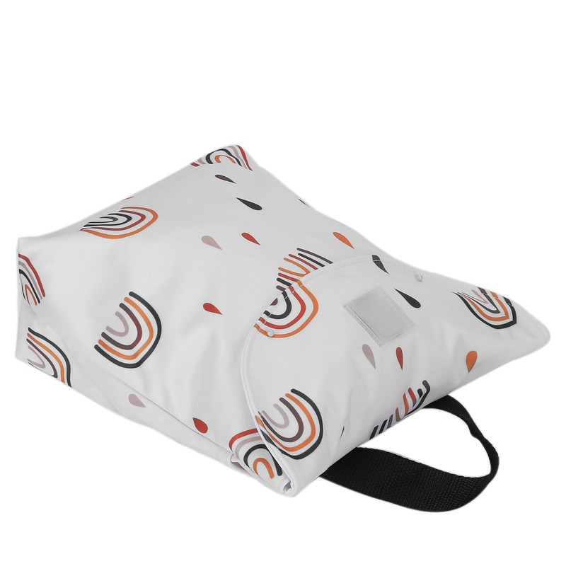 Baby Cloth Diaper Bag Waterproof DoubleLayer Pocket Fashionable Baby Outing