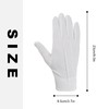 SRJQXH 5 Pairs of White Gloves - Elegant Women's and