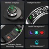 OBA R15 Smart Ring Smart-Ring mit Display, Ring Smart Fitness