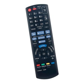 AULCMEET N2QAYB000630 Replacement Remote Control Compatible with Panasonic 5.1 Surround Sound System Home Audio SA-BTT775EE SA-BTT262EG SA-BTT270 SC-BTT262EG-K SC-BTT270EGK SA-BTT270EB SC-BTT270EGS