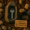 Key Hiding Place Stone Look - Hiding Stone with Secret