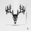 Deer Skull Wall Mount & Bow Rack – Iron Archery