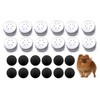 12 Pack Dog Nose Metal Container with 12 Magnetic Dogs