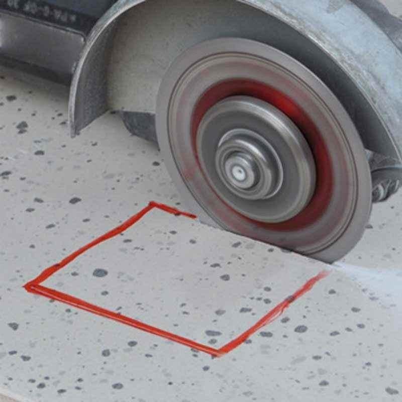 Montolit 3-3/8" Red Line SQUADRO Small Diameter Dry Use Diamond