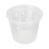 Orchid Flower Pot Breathable Clear Orchid Planting Pot with Holes