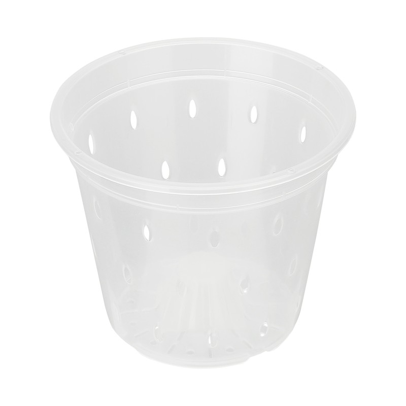 Orchid Flower Pot Breathable Clear Orchid Planting Pot with Holes