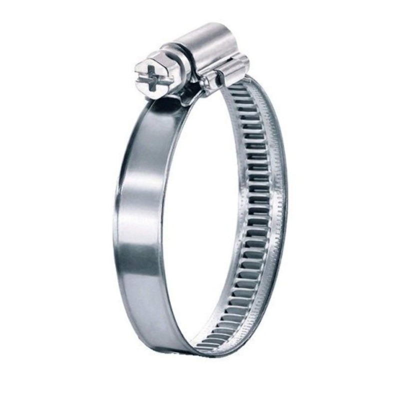 Worm Drive 70-90mm Hose Pipe Clamps Clip Stainless Steel (Pack