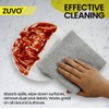 Zuvo Microfibre Cloth For Car(12-Pack)- Ultra Soft, Scratch Free, Highly