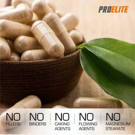 Ashwagandha 180 Vegan Capsules Ashwagandha Root Powder Capsule 10% Withanolides 500mg High Strength 10,000mg Extract 20:1 | Stress Relief, Energy, Strength & Endurance by PRO-Elite