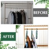 Vercraft 12 Pack Space Saving Hanger Holders Sturdy Plastic Hangers