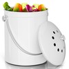 Utopia Kitchen Compost Bin for Kitchen Countertop, 1.3 Gallon Compost