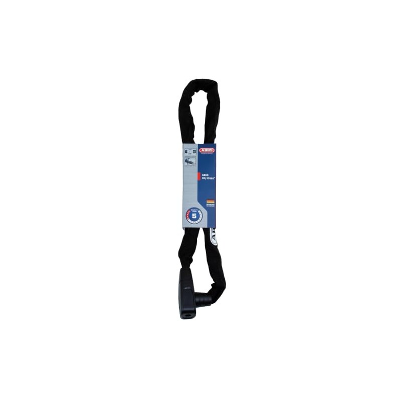 ABUS CityChain 6800 Bicycle Lock Made of Hardened Steel with