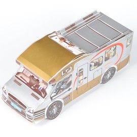 Ancestor Money - Joss Paper RV Papercraft, Sacrificial Supplies for Deceased Family During Ghost Festival(not a Finished Model)