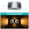 AGPTEK Solar Driveway Lights 1 Pack, Outdoor Deck Dock Marine
