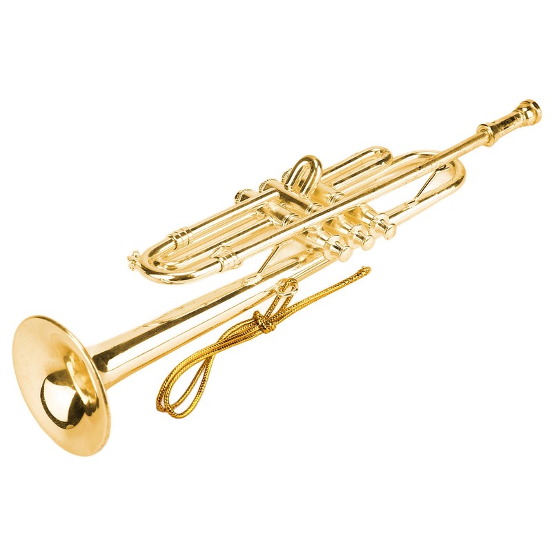 Miniature Trumpet Model High Simulation Mini Musical Instrument for Home