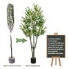 Faux Olive Tree 6 FT Tall Fake Plants, Olive Trees