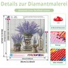 Lavender Diamond Painting Adult Flower Diamond Painting Full DIY Diamond