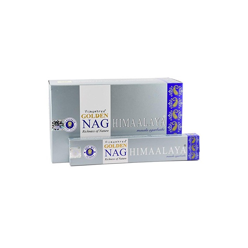 Golden Nag Wierook Himaalaya (12 Packs)