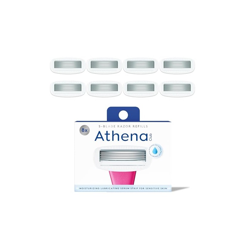 Athena Club Women's Razor Blade Refills - 8 Count