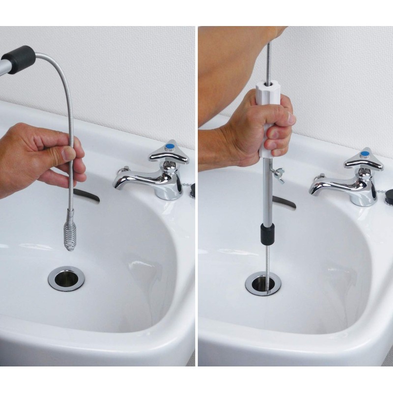 Gaona GA-KK011 Komoto Brush Pipe Cleaner, Silver, 9.8 ft (3