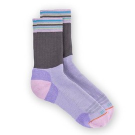 PISAC Women's Kaiya Crew Socks, Grey, Medium