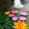 Lightingsky Artificial Floating Foam Lotus Flower Pond Decor Water Lily