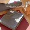 Manduka 242073Q00 Journey ON Commuter Yoga Mat Strap, Heather Grey