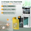 A2001 Replacement Filter Compatible with A2001 Air Purifie-r, 3-In-1 H13