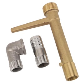 Brass Stainless Steel Quick Coupler Key Sprinkler Valve Key Easy Installation Garden Water Intake Valve for Irrigation System
