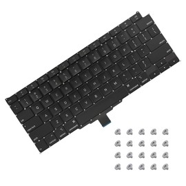 Aokyitzm New US Keyboard with Flex Cable + Screw Kit EMC 3302 Replacement for MacBook Air 13" with Retina Display A2179 Early 2020 Year