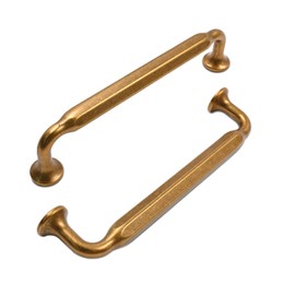 FILTA 5 Inch(128mm) Hole Centers Antique Brass Cabinet Pulls(Set of 10),Stylish Vintage Retro Handles for Cabinets Kitchen Cabinet Pulls Cabinet Hardware for Cabinets Cupboard Drawer
