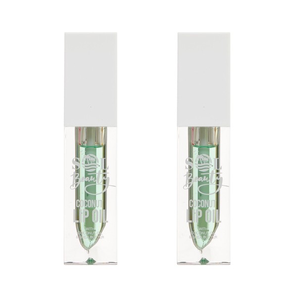 Sol Beauty Coconut Lip Oil with Coconut Extract and Shea