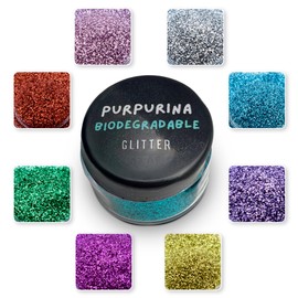 Biodegradable Glitter Eco Friendly Red 4g Size 1mm Glitter Eco Friendly Glitter Biodegradable No Plastic Carnival and Festivals
