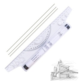 Parallel Ruler Drawing, Parallel Rolling Ruler, Parallel Ruler, Parallel Ruler, Roller Ruler, Multi-Purpose Ruler, Multi-Purpose Roll Ruler, Rolling Ruler, Parallel Rolling Ruler