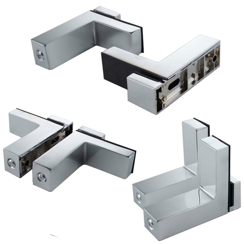Euro Tische Shelf Holder Glass Shelf Support - Sturdy Shelf