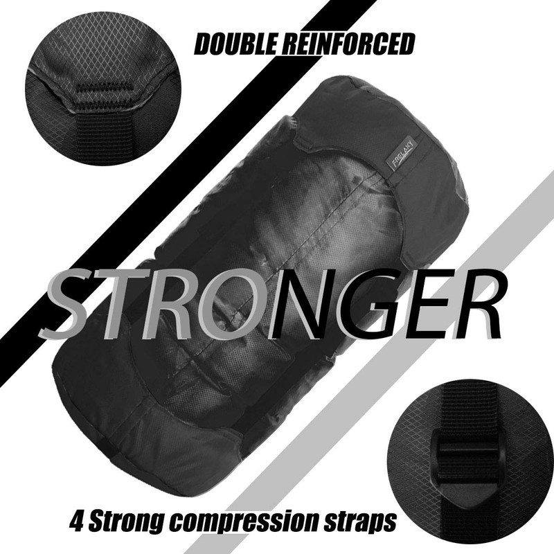 Frelaxy Compression Sack, Ultralight Sleeping Bag Stuff Sack, 40% More