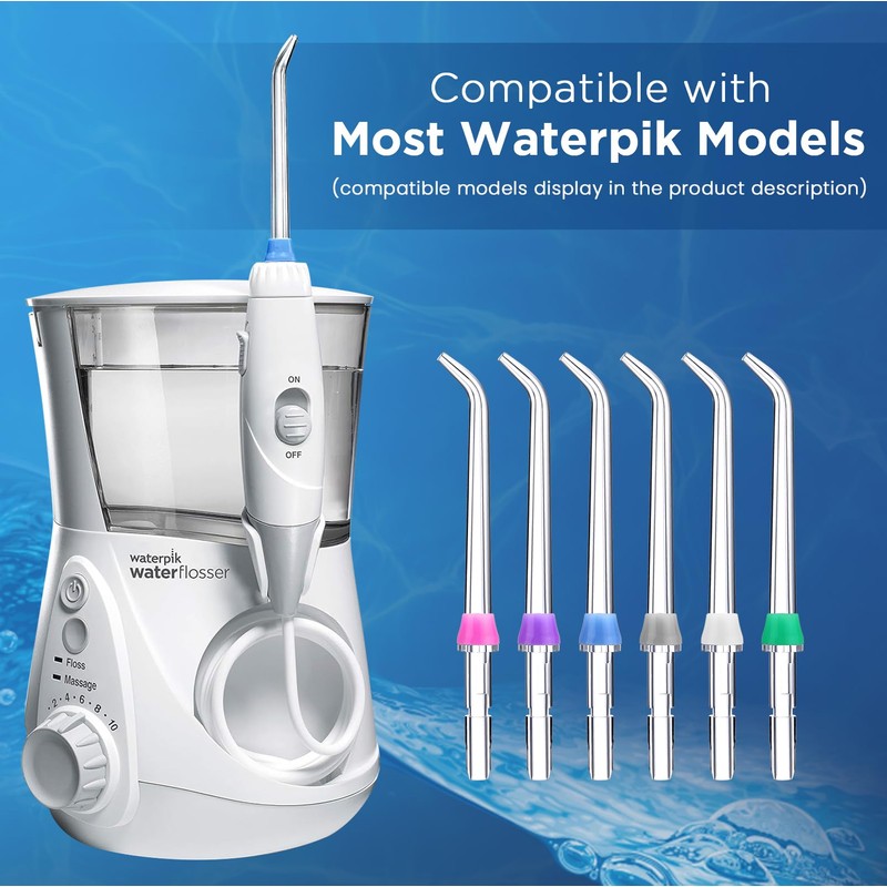 Oralphi for Waterpik Replacement Heads, Replacement Tips for Waterpik Water