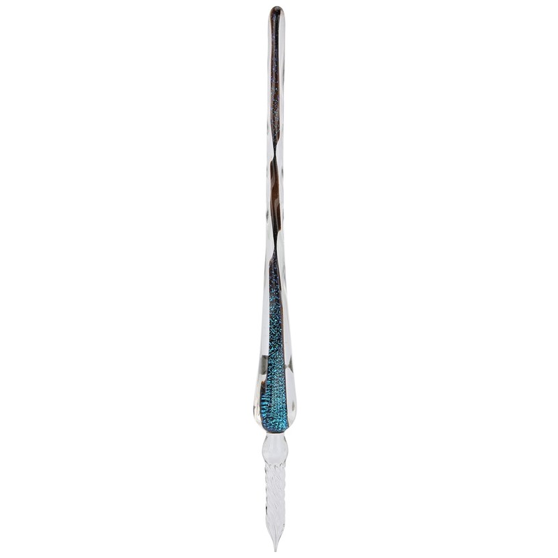 Vintage Feather Dip Pen with Ink 4 Nibs Set School