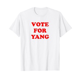 Vote For Yang - Funny Pedro Parody for Men and Women T-Shirt, White