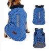 DockMoor Perro Chaleco para Clima frío Impermeable a Prueba de