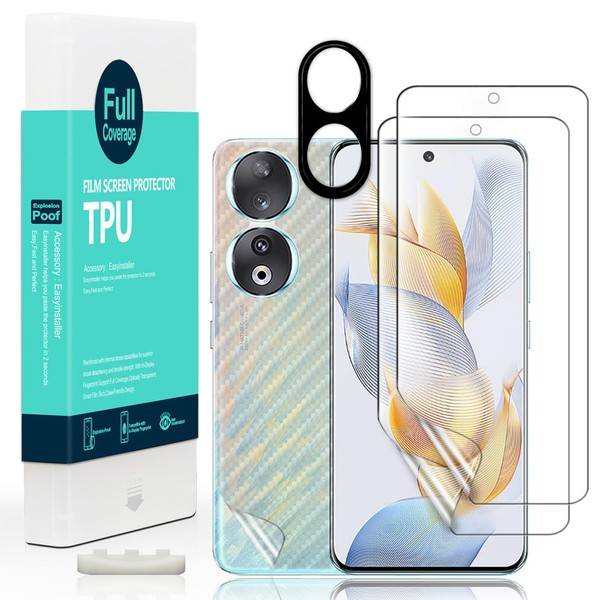 Ibywind Screen Protector For Honor 90 5G 6.7"[2 Pack],Flexible TPU