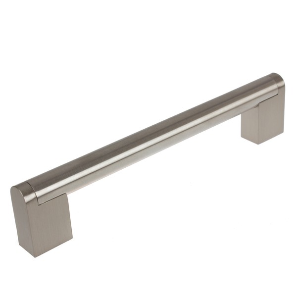 GlideRite Hardware 52003-160-SN-1 6.25" CC Round Cross Bar Cabinet Pulls