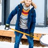 COOLJOB Arbeitshandschuhe Winter Thermo Kälteschutz Handschuhe Warme Winterhandschuh Gartenhandschuhe aus