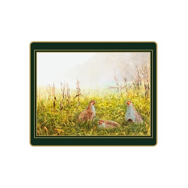 Lady Clare Traditional Coasters Game Birds