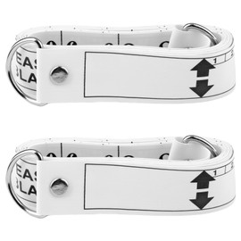 2Pcs kclkda 8.2Ft Horse Weight Tape for Height and Weight, Portable Accurately Horse Waist Tape Measure, Double Scale Horses Measuring Stick for Measurement of Animal Bust and Height