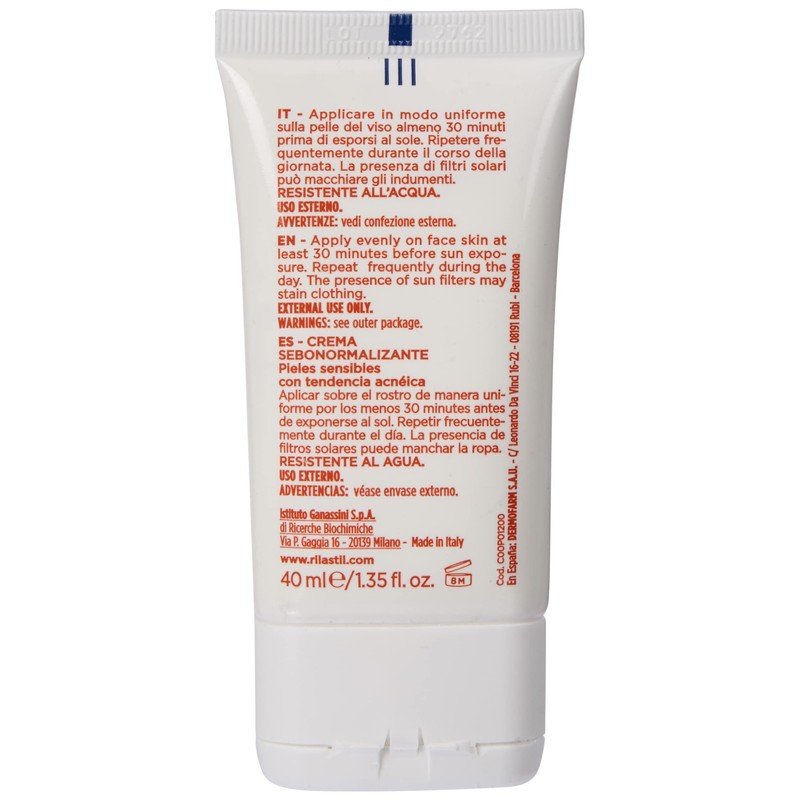 Sun System Acnestil Photo Protector Solar Anti-Impact SPF50+ 40 ml