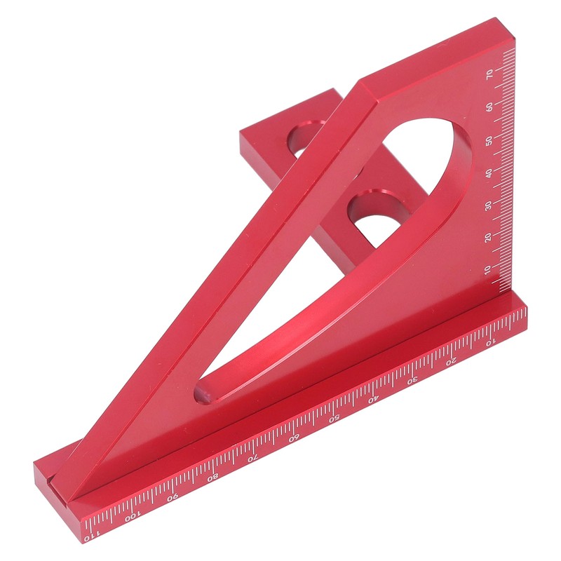 Layout Miter Gauge Aluminium Alloy 45 90 Degree Measuring Scribing
